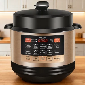 Stainless Steel Multi Functional Electric Pressure Cooker Smart Automatic Digital Rice Cooker Instant Cooker 6L