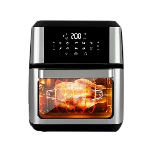 Stainless Steel Multifunctional Electric Oven Air Fryer Large Capacity 12L Commercial Household Smart Digital