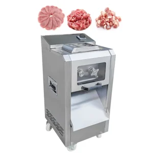 Stainless Steel Multifunctional Meat Strips Slicing Cutting Machine Fresh Meat Chicken Cube Cutter Machine