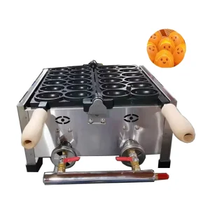 Stainless Steel Non Stick Automatic Portable Gas Waffle Maker Gas Electric Nice Smile Egg Shape Waffle Maker