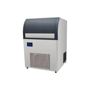 Stainless Steel Nugget Ice Cube Maker Machine 80kg 100kg 120kg 136kg/h OEM Cube Ice Machine Maker for Bar Coffee Shop
