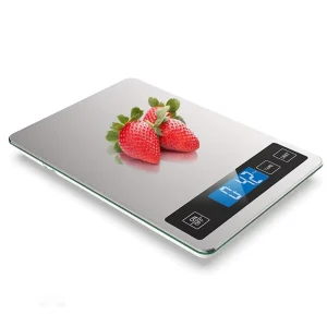 Stainless Steel Portable Kitchen Scale Balance Diet Healthy Digital Food Weighing Scale