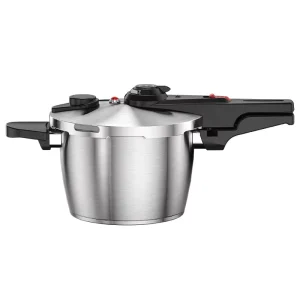 Stainless Steel Pressure Cooker with Safe Pressure Adjusting and Metal Cooking Pot