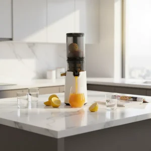 Stainless Steel Quiet Motor Masticating Blender Vegetables Fruits 150w 110 200v Cold Press Slow Electric