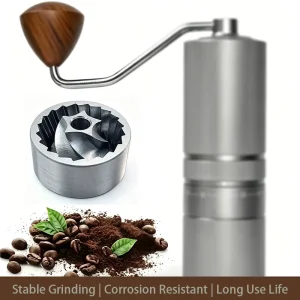Stainless Steel SUS420 38mm Household Espresso Electric Coffee Grinder Coffee Bean Grinding Conical Burr