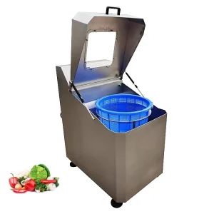 Stainless Steel Salad Spinner Fruit Vegetable Spin Dryer Centrifugal Dehydrator Dewatering Machine