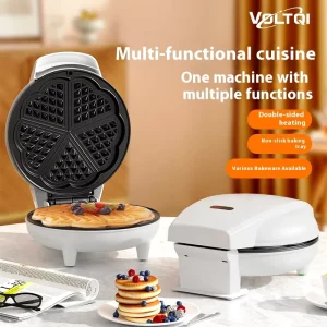 Stainless Steel Sandwich Maker Electronic Control Detachable Plate Removable Crumb Tray Multi Plate Options
