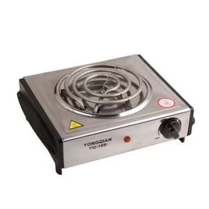 Stainless Steel Single Coil Plate Home Kitchen Appliance 1000W Electric Cooking Heating Tube Plate