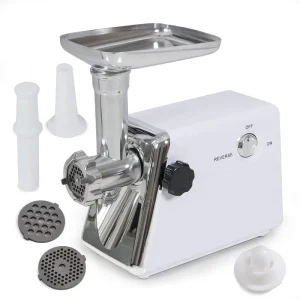 Stainless Steel Slicer Vegetable Cutter Multi Function Meat Grinder Machine Household Electrical Mincer Portable