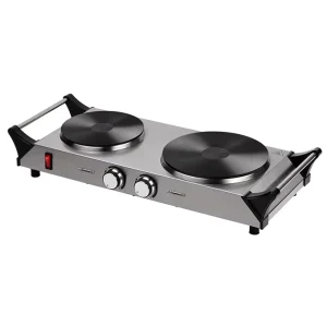 Stainless Steel Solid Surface Portable Electric Hot Plate with Coil Heating for Household Use