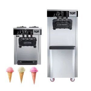 Stainless Steel Structure Soft Ice Cream Maker Gelato Machine Automated Ice Cream Machine
