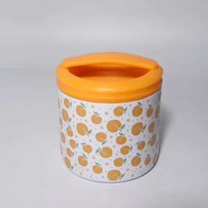 Stainless Steel Thermal Lunch Box with Plastic Handle 400ml 600ml 800ml 1000ml Food Container