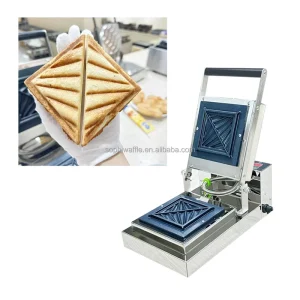 Stainless Steel Toasted Sandwich Maker Electric Commercial Mini Sandwich Maker Machine for Snack Bar