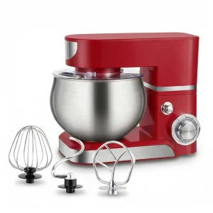 Stand Mixer 5.5L Small Electric Food Mixer 6 Speeds Portable Lightweight Kitchen Mixer for Egg Whisk