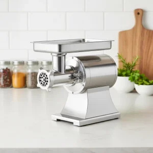 Standing Electric Meat Grinder Machine Stainless Steel Industrial Frozen Meat Grinder with Motor