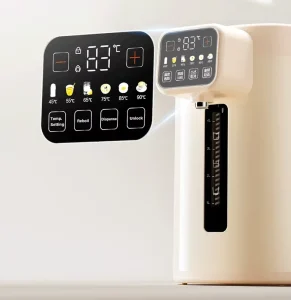 Steel Flask Thermostatic Temperature Control Thermos Air Pot Kettle Table Top Electric Hot Drink Dispenser