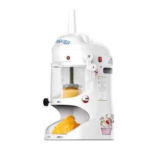 Steel Snow Cone Machine Household and Outdoor Shaved Ice Crusher for Hotels and Outdoor Activities