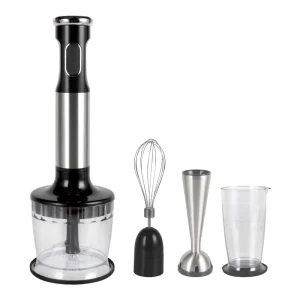 Stick Blender 1300W 500ml Variable Speed + Turbo Blend + Chop + Whisk Professional Anti splash