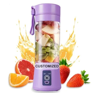 Stock Electric USB Portable Juicer Blender Citrus Juicer 380ml Eco Friendly Leak Proof Easy Operation Outdoor Chopping