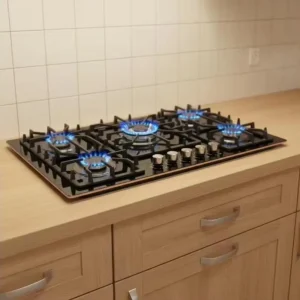 Stove Gas Hob 5 Burner Cooktop Kitchen Hob 5 Burner Gas Stove Stoves for Cooking