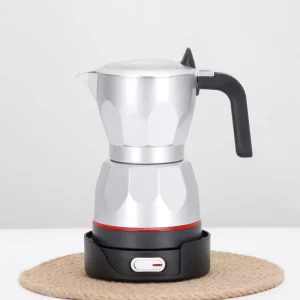 Stovetop Espresso Maker 6cup Aluminum Moka Pot Classic Italian Coffee Brewer for Home Kitchen Camping