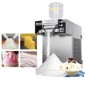 Style Hotpot Restaurant Snowflake Ice Machine Four Buckets Ice Maker Machine Snow Flake Snowflake Ice Cream Machine Mini