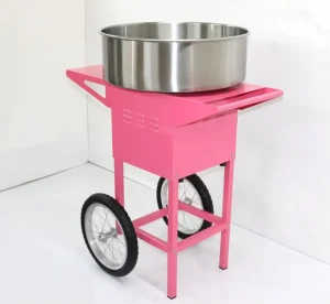 Sugar Candy Floss Marshmallow Maker Cotton Candy Machine Cart type Mobile Market Magic Amusement Park