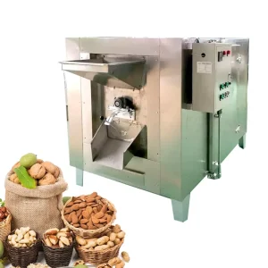Sunflower Seed Roaster Commercial Nut Roasting Equipment Automatic Electric Peanut Cashew Hazelnut Coffee Bean