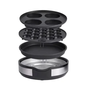 Sunwjn New Release 3 in 1 Breakfast Maker Electric Toaste for Household Use