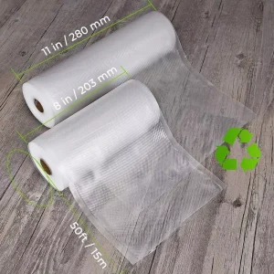 Supermarket Grade Plastic Side Gusset Bag Vacuum Sealer for Food Packaging for Pizza Salad Cakes Canned Food