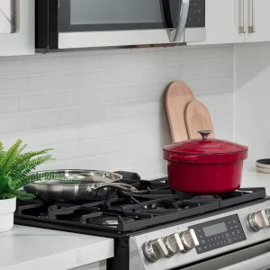 Supplier Built-in Dishwasher Stainless Steel 4 Burner Free Standing Gas Range Cooker Oven Over the Range with Microwave