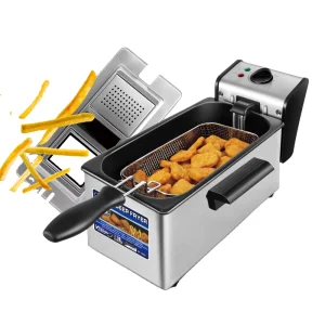 Supplier Mini Deep Fryer SF-1003 3L Stainless Steel Toast Professional Electric Open Deep Fryer