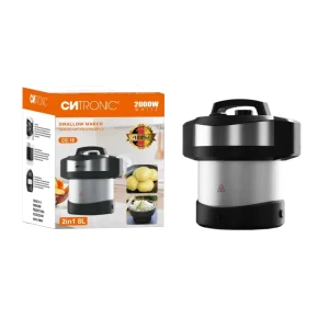 Swallow Maker 2 in 1 Rice Cooker 8L Automatic Electric Food Processor Non-Stick Coating Fufu Machine