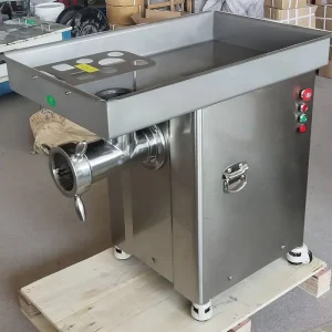 TK 42 Electric Stainless Steel Meat Grinder Heavy Duty for Home Restaurant Farm Use with New Motor Gear Electric Meat Grinder