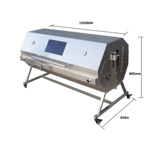 TOSHINE BBQ Rotisserie Charcoal Grill Spit Roaster Adjustable Stainless Steel Pig Lamb Backyard Commercial Use Customized OEM