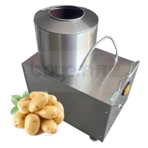 TP 350 Root Vegetable Fruit Cassava Washer Peeler Potato Cleaning Peeling Machine Sweet Potatoes Skin Peeler Industrial