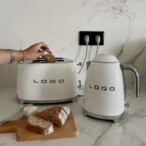 TSF01 Modern 2 Slot Stainless Steel Multi-color Electric Bread Maker Multi-function Breakfast Machine for Household Kitchen
