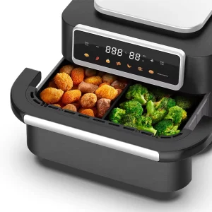 TUYA Smart Appliance XL Capacity 10L Air Fryer Multi Function Digital Oven Big Window Electric for Household Use