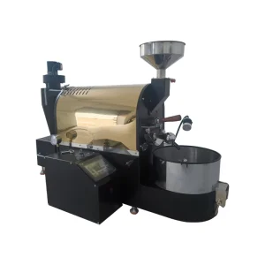 TY TECH TY 2 1.6kg 2kg Stainless Steel Gas Coffee Roaster Smart Control Touch Screen App Controlled Programmable Auto Shut Off