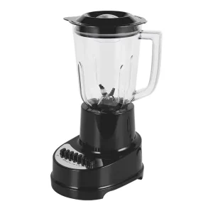 Table Blender 450W 1.4L BPA free Plastic Jug (plastic Base) 10 speed + Pulse 4 blade Ice crushing Detachable