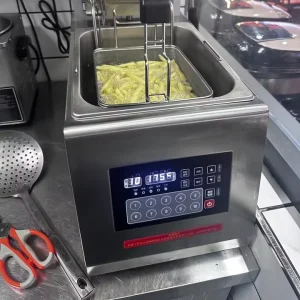 Table Top Automatic Lift Up Electric Commercial Deep Fryer Electric Deep Frying Machine Chicken Oil Filter