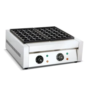 Table Top Commercial 2 plate Takoyaki Machine Professional Electric Octopus Balls Takoyaki Grill Machine
