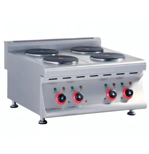 Table Top Electric 4 Plate Induction Cooker Stainless Steel Round Hot Plate Cooker