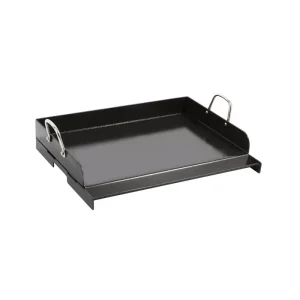 Tabletop Solid Stainless Steel Grill Plate Universal Size Small Griddle for Gas and Charcoal Barbecues Iron Metal GS Certified