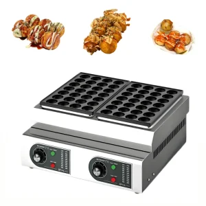 Takoyaki Maker Machine Commercial Takoyaki Making Machine Auto Rotate Takoyaki