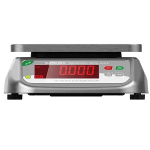 Tare and Zero Function Rechargeable IP68 Waterproof Digital Kitchen Scale LED