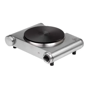 Temperature Control Single Burner Hot Plate Stainless Steel Portable Single Burner Cooker 1500W Electric Hot Plate