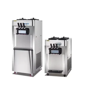 Three Flavor Soft Ice Cream Machine Ice Cream Maker Commercial Soft Service Ice Cream Machine