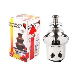 Three Layer Four Layer Chocolate Fountain Machine Automatic Melting Tower Waterfall Hot Pot Melting Machine