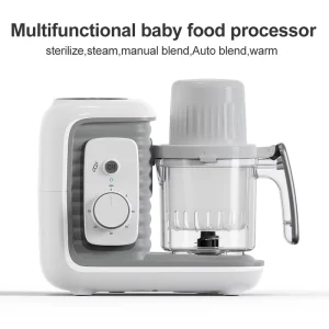 Timed Baby Cooker Easy Control Baby Food Processor 5 in 1 Multi Function All in One Place